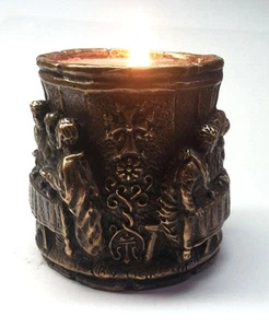 Kerzenhalter Abendmahl v2 klein - Bild 1 von 5