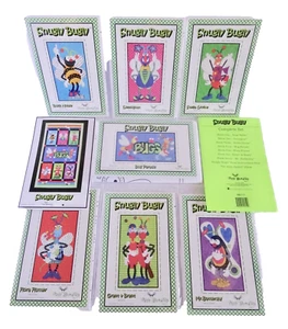 qUILT PATTERN NOS SNUGLY BUGLY AMY BRADLEY 2005 COMPLETE INSECT WHIMSY neocurio - Picture 1 of 6