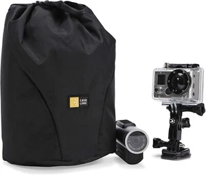 Case Logic Luminosity Action Camera Bag DSA101 Black Suits GoPro Contour etc - Picture 1 of 6