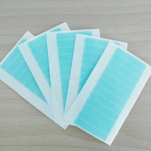 60Pieces Pre-Cut Double Sided Hair Extension Tape Tabs for Hair Wig Replacement - Picture 1 of 9