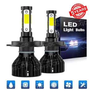 HB1 9004 LED Lamp Bulbs For Dodge Ram 1500 2500 3500 1994-2001 Hi Low Beam - Picture 1 of 13