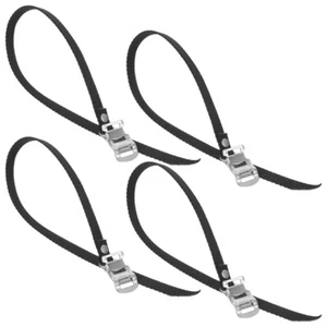 4 Pezzi Cinghia Pedale Piede Uomo Fitness Cinghie Regolabili Ritenzione Bici - Foto 1 di 12