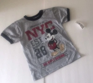 Mickey Mouse New York City T-shirt Kids XXS Disney Store NWT - Picture 1 of 4