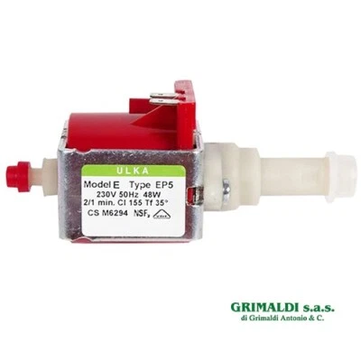 POMPA ULKA EP5 230V ELETTROPOMPA 48W PER MACCHINA CAFFÈ GAGGIA DE LONGHI SAECO