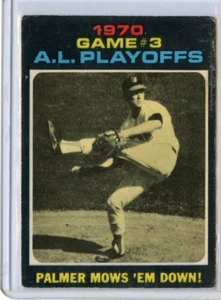 1971 O-Pee-Chee Jim Palmer Baltimore Orioles Mows Em Down #197 🚀😳💥VG+ - Picture 1 of 2