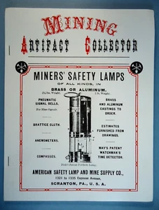 Mining Artifact Collector, Spring 1991, 42pages, Many Illus. & Info., Excellent - Picture 1 of 4