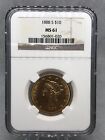 1888-S  $10 Ngc Ms61 - Eagle