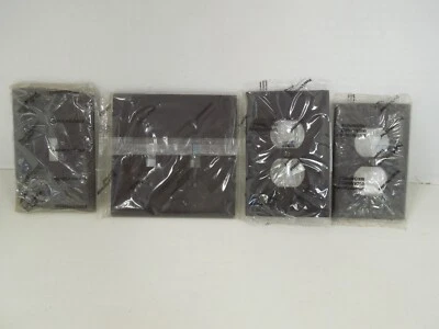 Pass & Seymour Lot of (10) Brown Nylon device plates - NEW - No box - Image 1 of 4