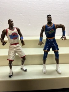 1996 Space Jam Action Figure - Patrick Ewing - Blue Jersey Loose Basketball W5 - Picture 1 of 4