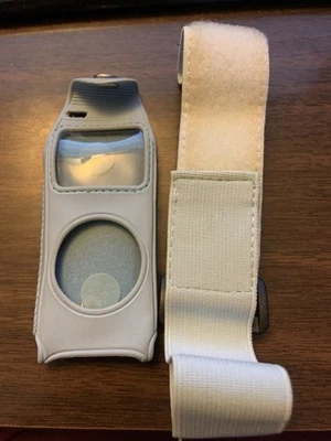 Apple iPod Nano 1st Generation Clear Skin Case with Armband, Baby Blue - Image 1 of 2