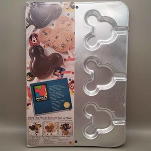 Wilton Mickey Mouse Cabeza Galleta Mini Golosina Pastel Sartén Molde Inserto Nuevo 2105-8103 - Imagen 1 de 6
