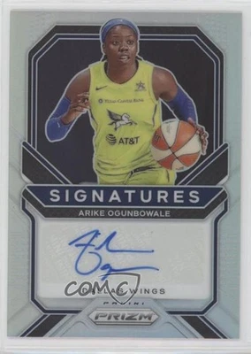 2021 Panini Prizm WNBA Signatures Silver Prizm Arike Ogunbowale #SG-AOG Auto - Image 1 of 2