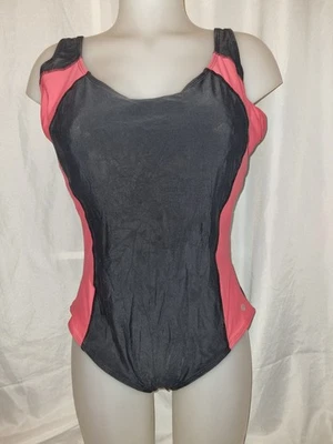 Gorgeous black red F&F swimming bathing costume suit size 18 - Image 1 of 3