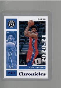JOEL EMBIID 24/49 2020 21 PANINI CHRONICLES BASKETBALL - Picture 1 of 2
