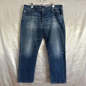 Jeans Adriano Goldschmied The Ives uomo 40R blu moderno vestibilità atletica elasticizzato - Foto 1 di 13