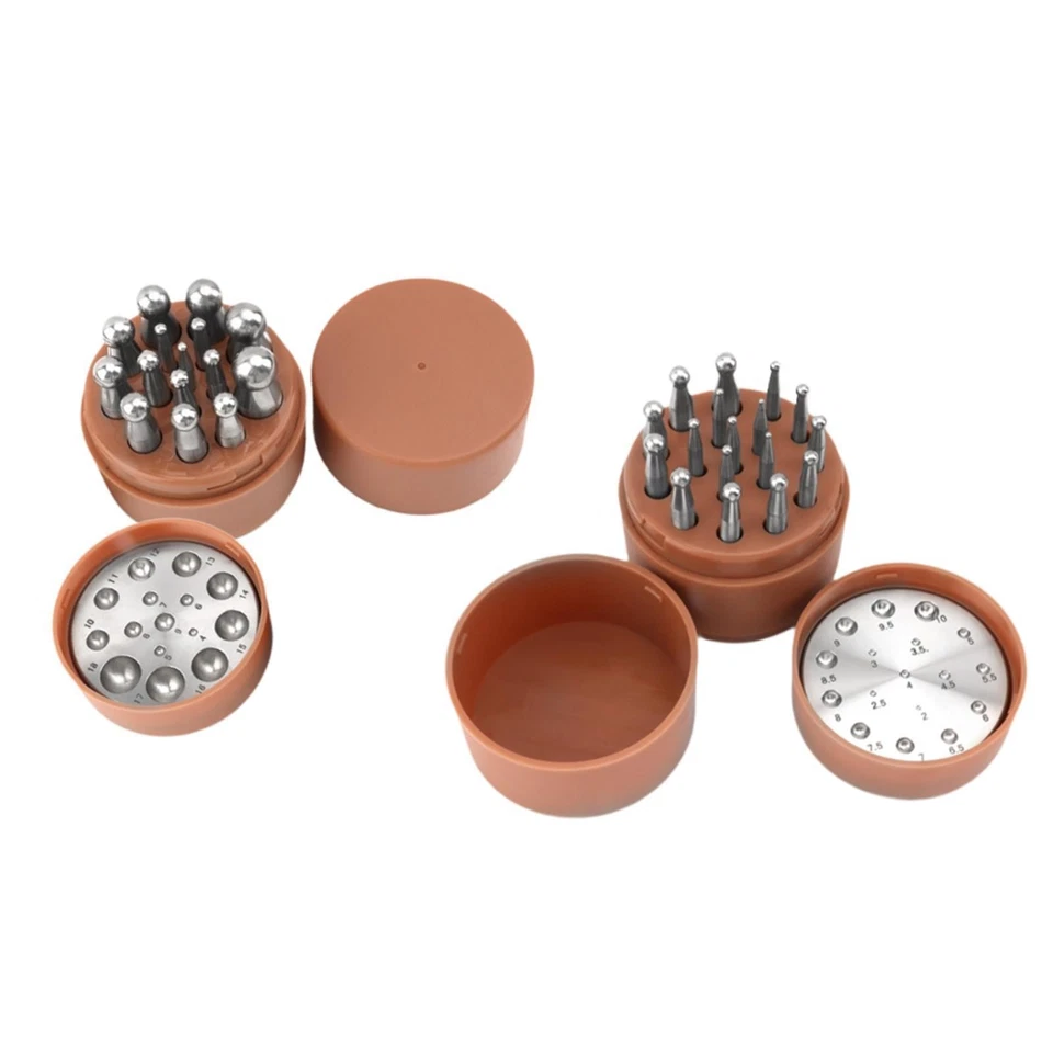 Dapping Block Punch Set for Crafting And Jewelry Design - Image 1 of 1
