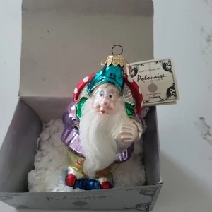 Gorra Kurt Adler Polonesa Blancanieves Enana Seta Adorno Artesanal Polonia - Imagen 1 de 8