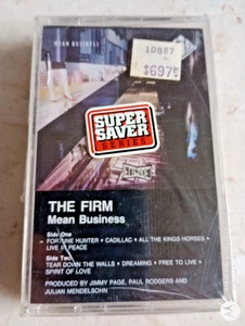 NEW SEALED THE FIRM MEAN BUSINESS CASSETTE TAPE - Picture 1 of 2