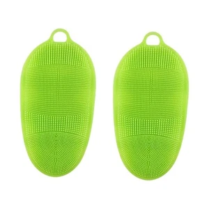 2 Stück Körperschruber Badehandschuh Badeschrubber Bad Reibbürste Dusche Körper Haut... - Bild 1 von 9