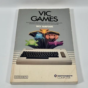 VIC Games Programming for Commodore VIC-20 Computer System Nick Hampshire 1983 - Afbeelding 1 van 7