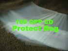 100pcs 5"CD Plastic Protect Bag Resealable Outer Sleeves for CD Jewel Cases