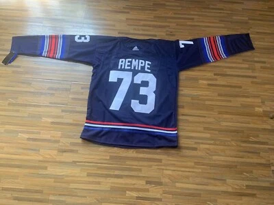 !!!  #73 Matt Rempe Jersey Men's 2024 Hockey Stadium Series - Image 1 of 4