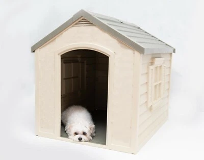 Casas para perros grandes mascotas grandes cachorros casa para perros perrera interior exterior exterior Foto 1 de 4