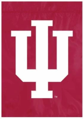 Indiana Hoosiers Embroidered Garden Window FLAG Outdoor Decor - Image 1 of 3
