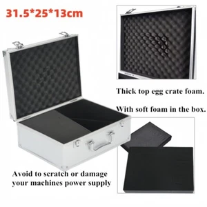 Portable Tool Box Equipment Carry Case Waterproof 12.6" *9.5" x 5.1" W/Lock - Picture 1 of 11