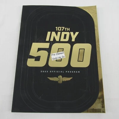 2023 Indy 500 Souvenir Program Pre Owned 107th Running Event Indianapolis - Image 1 of 4