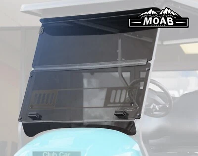 Foldable Tinted Windshield for Club Car Precedent/Onward/Tempo Golf Cart - Изображение 1 из 2