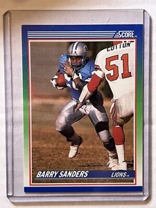 1990 Score Barry Sanders Football Card #20 FREE SHIPPING - Picture 1 of 2