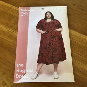 Friday Pattern Co - The Hughes Dress - Printed Pattern - Woven Fabrics - Picture 1 of 10
