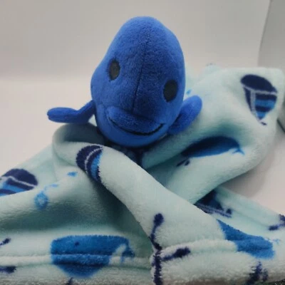 Manta de seguridad náutica Manhattan niños ballena adorable RARA/DIFÍCIL DE ENCONTRAR Foto 1 de 4