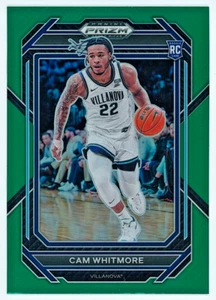CAM WHITMORE *TARJETA DE NOVATO* (RC) 2023 Panini Prizm Selecciones del draft *VERDE* #98 - Imagen 1 de 2