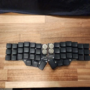 Teclado Inalámbrico Corne Chocolate Split Teclado Compatible Interruptores Ergonómico - Imagen 1 de 10