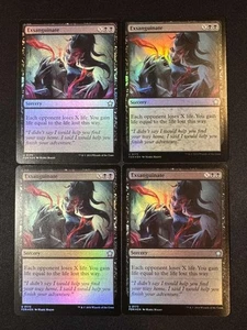 x4 Playset - FOIL EXSANGUINATE X4 Foundations FDN Magic MTG - NM/M - Picture 1 of 1