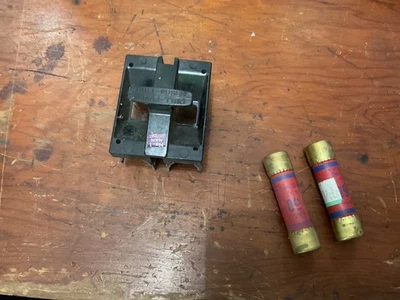 Tapa extraíble fusible Square D M-224075 vintage 60 amperios (SSM-141) Foto 1 de 2