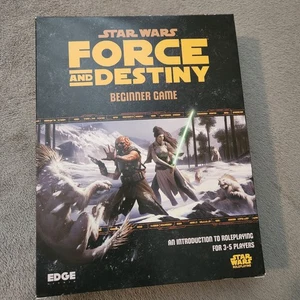 Star Wars Force and Destiny Unused Beginner Game Lucasfilm RPG TTRPG New In Box - Picture 1 of 3