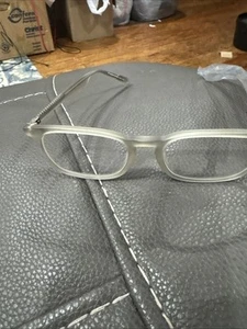 Monturas de gafas KREWE gris transparente óptico 50-22 hechas en NUEVA ORLEANS EE. UU. - Imagen 1 de 6