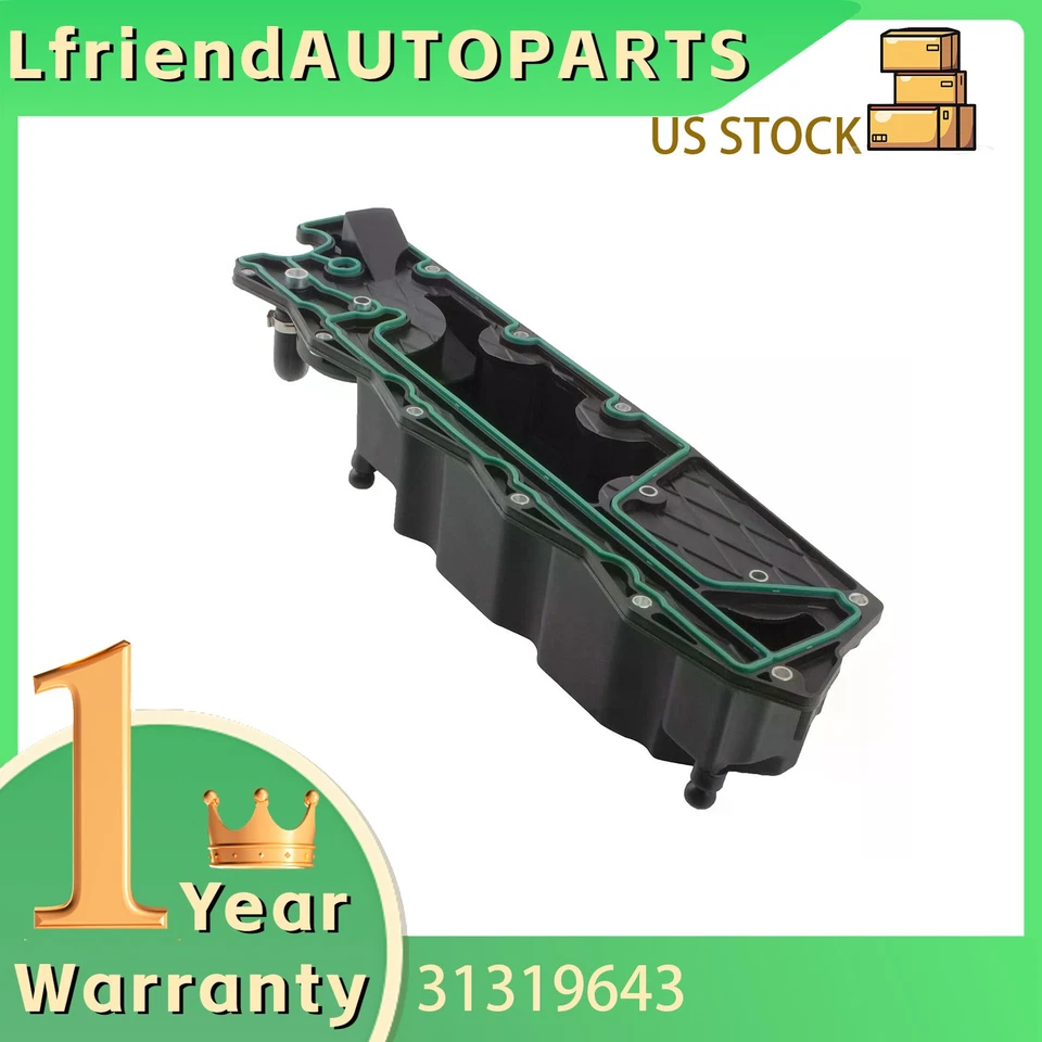 Valve Cover with Gasket Fit For Volvo XC60 XC70 XC90 S80 V70 3.2 31319643 New - Image 1 of 4