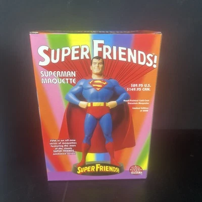 Justice League Superman Statue DC Direct 328/2000 New - Imagem 1 de 4