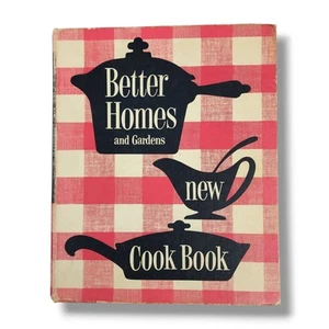 Better Homes & Gardens New Cook Book Red White Spiral Recipes Binder Vintage - Picture 1 of 12