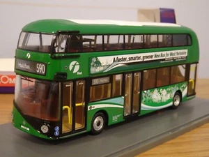 CORGI OOC FIRST WEST YORKSHIRE WRIGHT NEW ROUTEMASTER BUS MODEL OM46635 1:76 - Picture 1 of 3