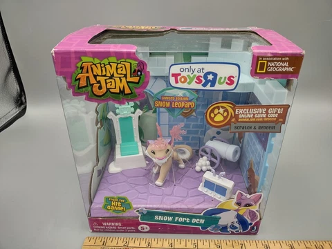 NEW Animal Jam Snow Fort Den Toys R Us Exclusive 2016 Cover