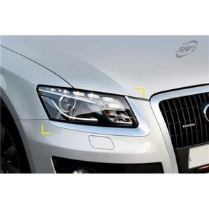For Audi Q5 2008 - 2017 Chrome Head Lamp Light Trim Set (2 pieces) - Picture 1 of 7