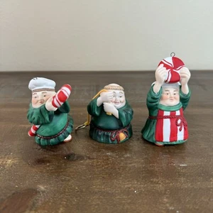 3er Set Abteilung 56 Fröhliche Macher Mönch Ornament Set Tolland, Potter & Calvin - Bild 1 von 12