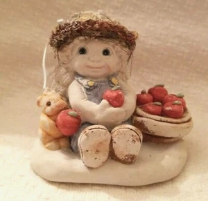 VINTAGE NATURES BOUNTY AUGUST CHERUB CALENDAR COLLECTION FROM DREAMSICLES - Picture 1 of 6