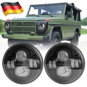 Für G-Klasse 250 GD Wolf W460 W461 Jeep Wrangler Ⅲ JK Zoll LED Scheinwerfer E9 - Bild 1 von 8
