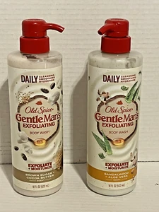 Jabón corporal exfoliante Old Spice GentleMan's azúcar morena y cacao sándalo 18 oz - Imagen 1 de 5